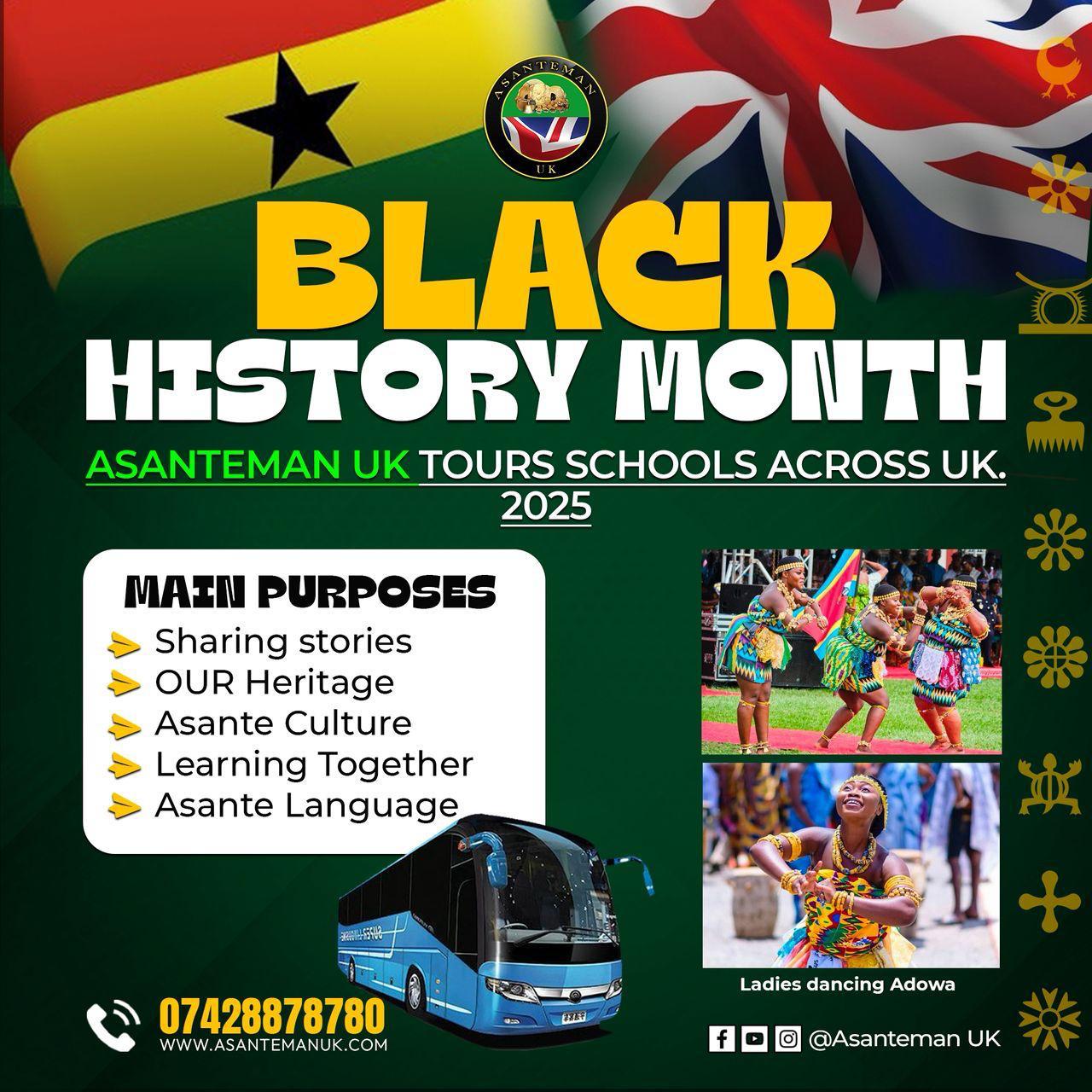 Asanteman Tour Colleges Across UK